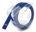 Embossing 9mm Label (White/Blue)