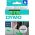 12mm x 7m D1 Labels (Black/Green)