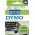 9mm x 7m D1 Labels (Black/Blue)