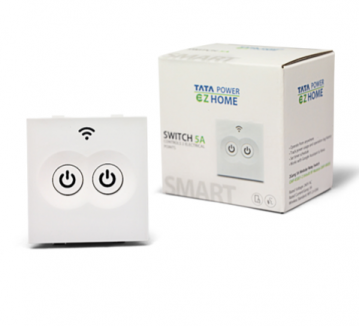 Tata Power EZ Home Wifi Smart Switch 5A 2 Channel
