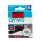 DYMO D1 Label Tape 9mm x 7m (Black/Red)
